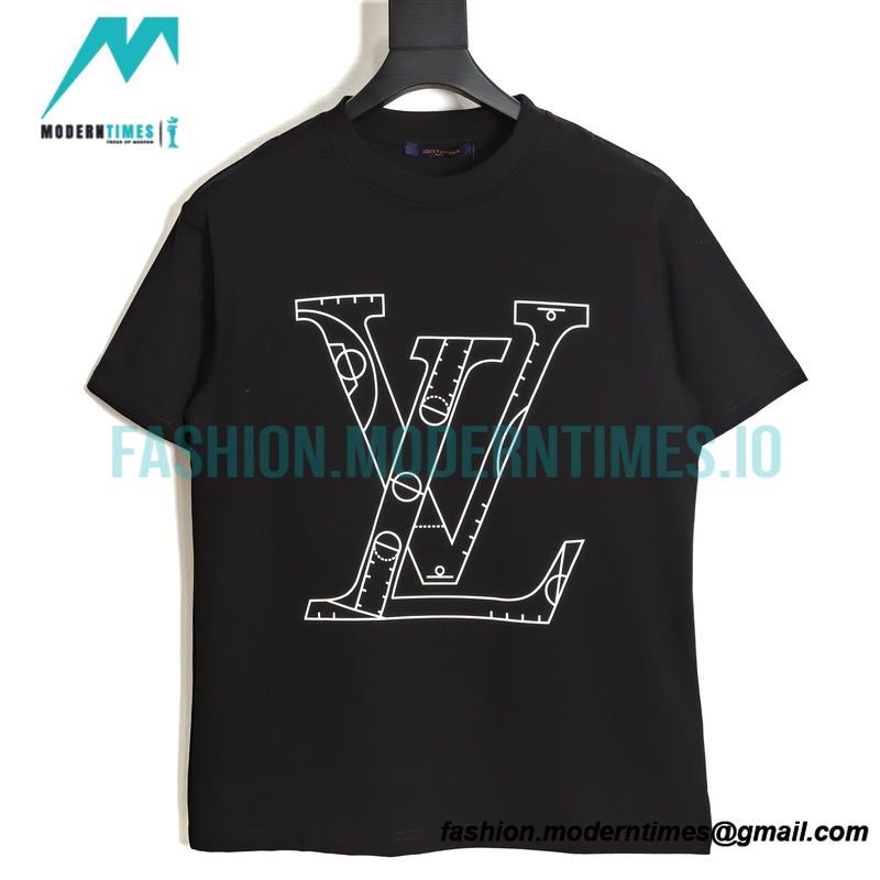 Louis Vuitton - Amp - NBA 21ss Co-branded Letter Short Sleeve 